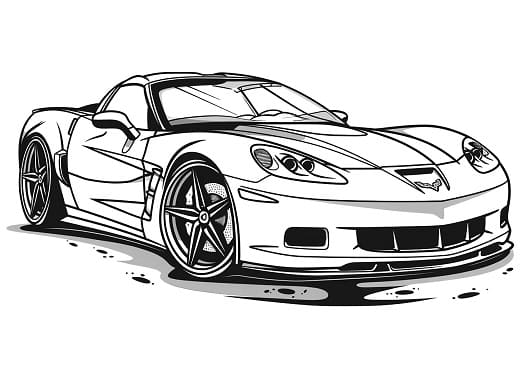 100 Modified Cars Coloring Book A World of High-Speed Thrills!
