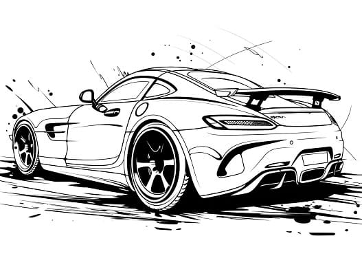 100 Modified Cars Coloring Book Supercharge Your Artistic Skills!