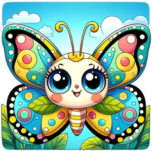 free butterfly coloring pages