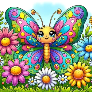 butterfly coloring printable