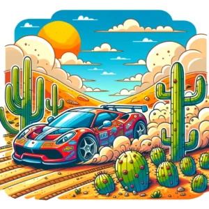 Desert Race Car