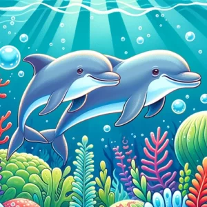 dolphin coloring pages