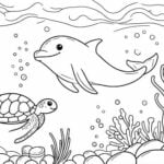 dolphins coloring pages