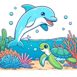 dolphins coloring pages