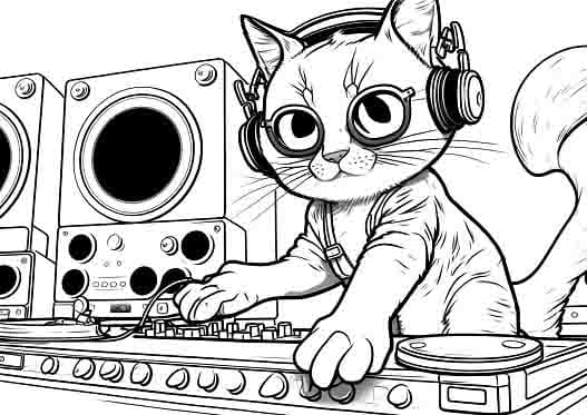 Feline DJ