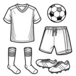 Football Coloring Page Images - Free Download