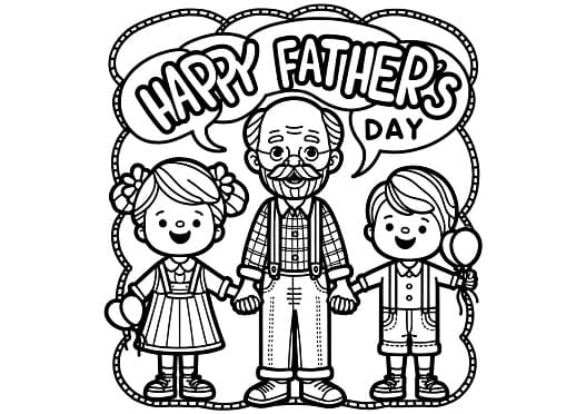happy fathers day coloring pages for grandpa