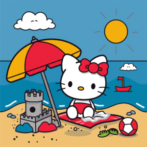 Hello Kitty Beach Day