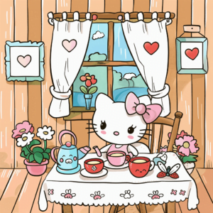 Hello Kitty Tea Time