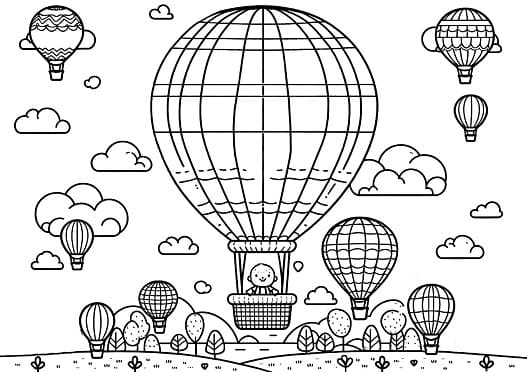 Cesta horkovzdušným balónem