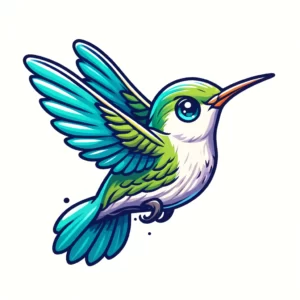 hummingbird coloring page