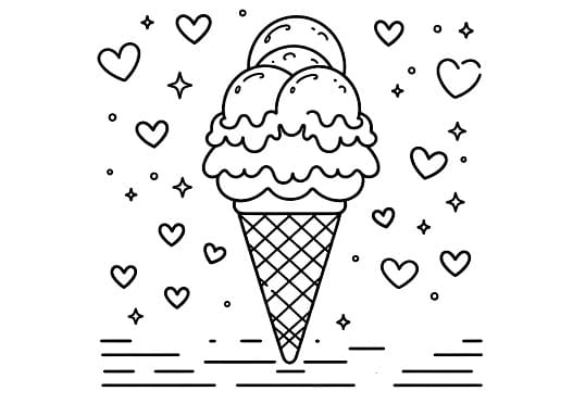 ice cream vanilla
