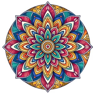 Mandala for fulfilling a wish is very powerful