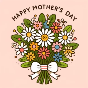 mother's day card coloring page