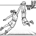 NBA Coloring Pages Free Coloring Pages