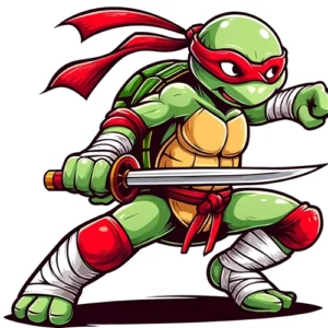 ninja turtle coloring page