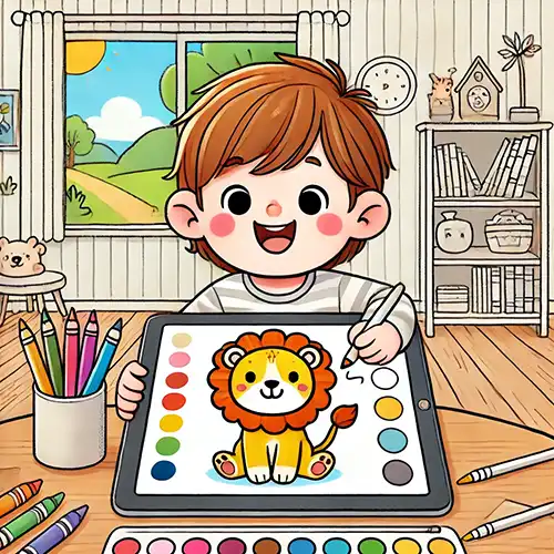 online coloring for kids