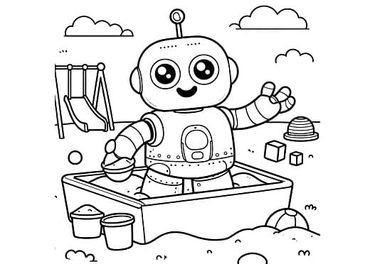 Playground Adventure Robot