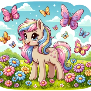 Pony and Butterflies Adventure