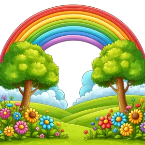 Rainbow six or seven colors