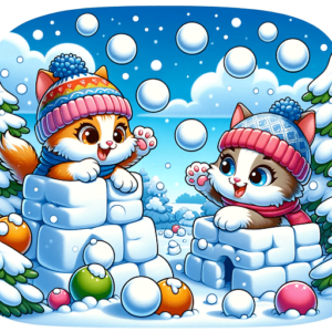 snowy-kitten-playtime