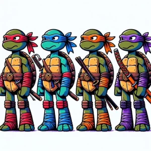 teenage mutant ninja turtles coloring pages